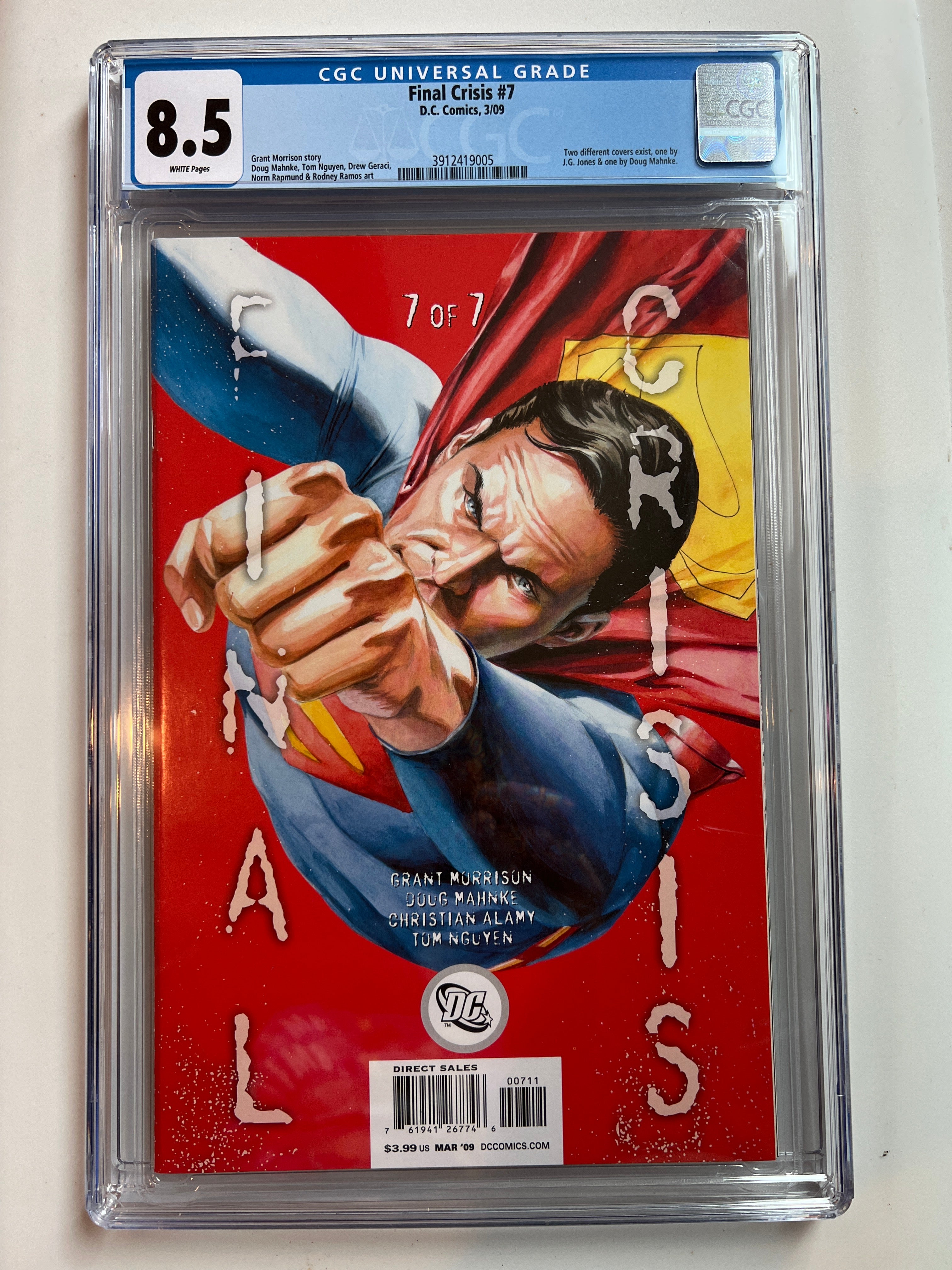 Final Crisis #7 8.5 | CGC 3912419005
