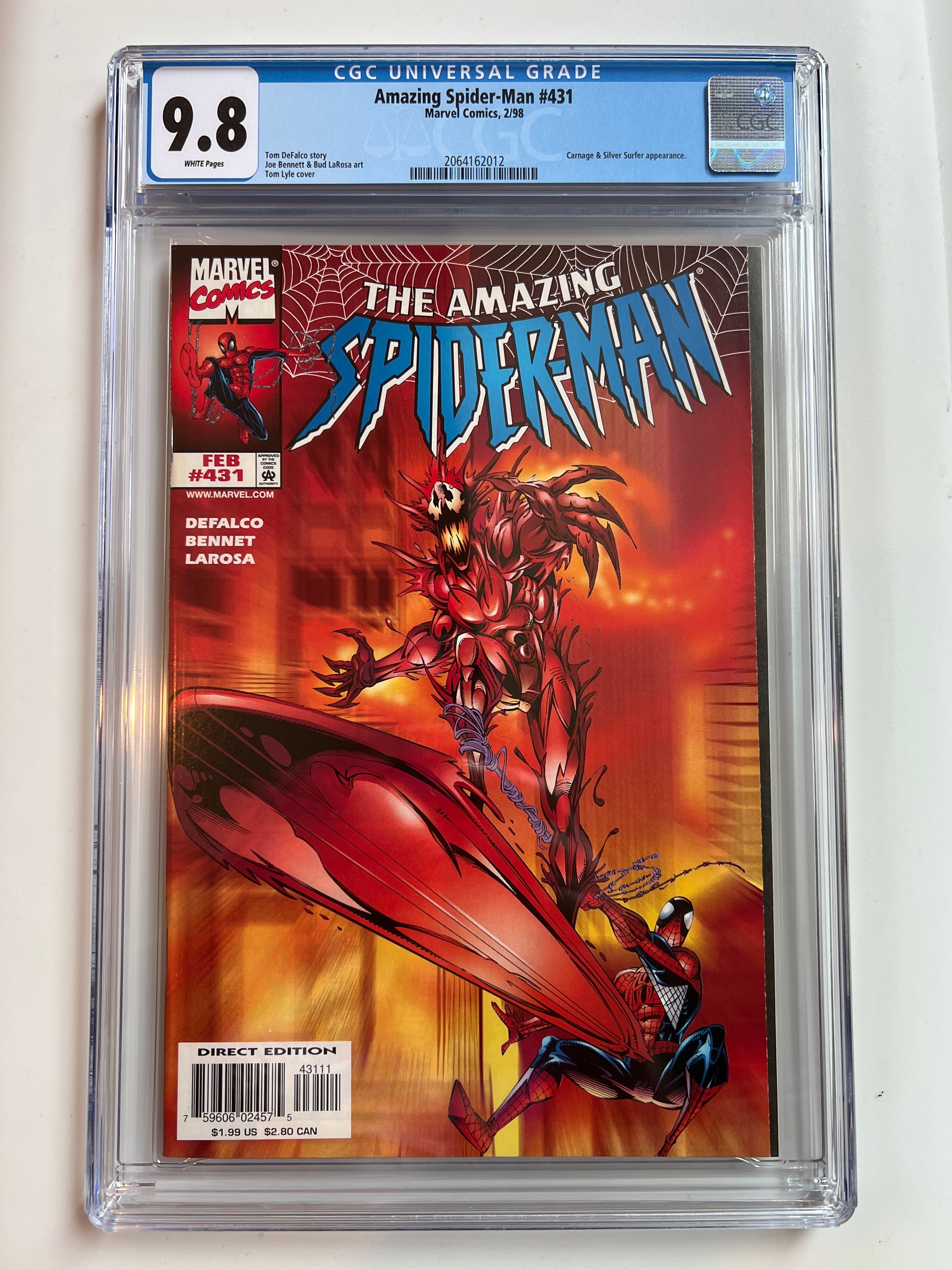 Amazing Spider-Man #431 9.8 | CGC 2064162012