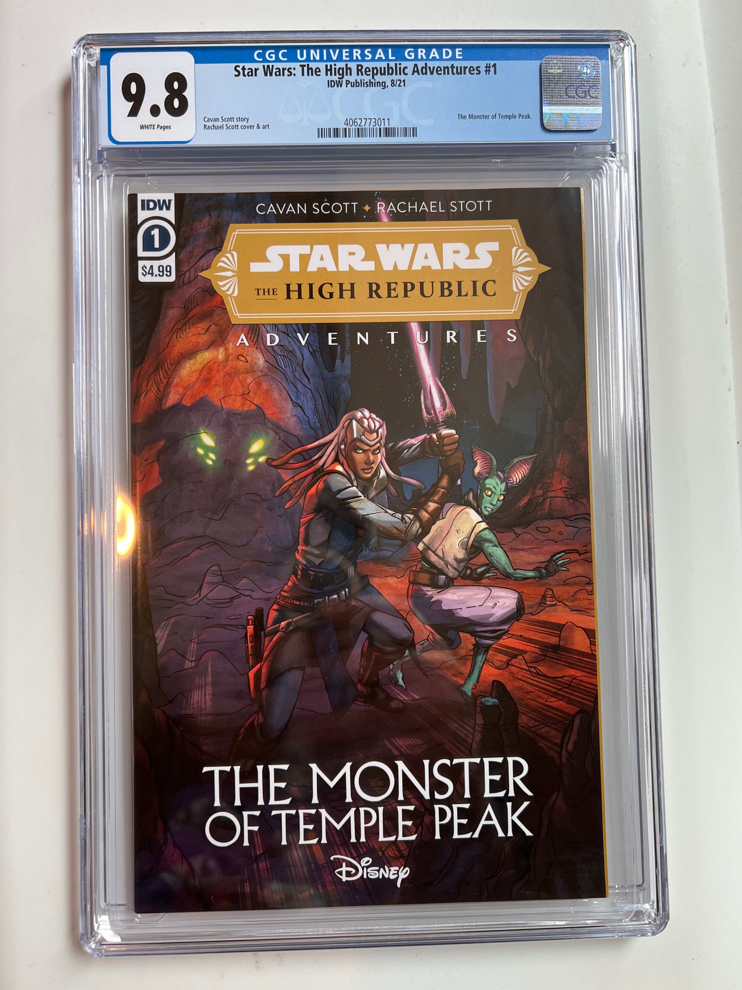 Star Wars: The High Republic Adventures #1 9.8 | CGC 4062773011