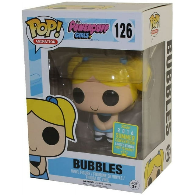 POP Animation Funko Powerpuff Girls Bubbles 126 Summer Convention 2016