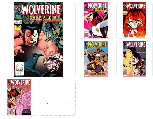 Wolverine the Gehenna Stone Affair! #11-16 Complete Set