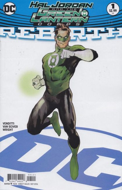 Hal Jordan And The Green Lantern Corps Rebirth #1 Variant Edition