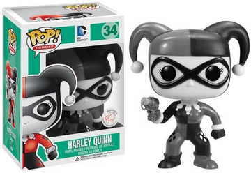 Funko Pop! Dc Comics Harley Quinn (Black And White)- Harrison Exclusive