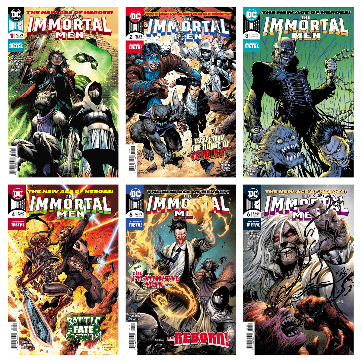 Immortal Men (2018) 1-6