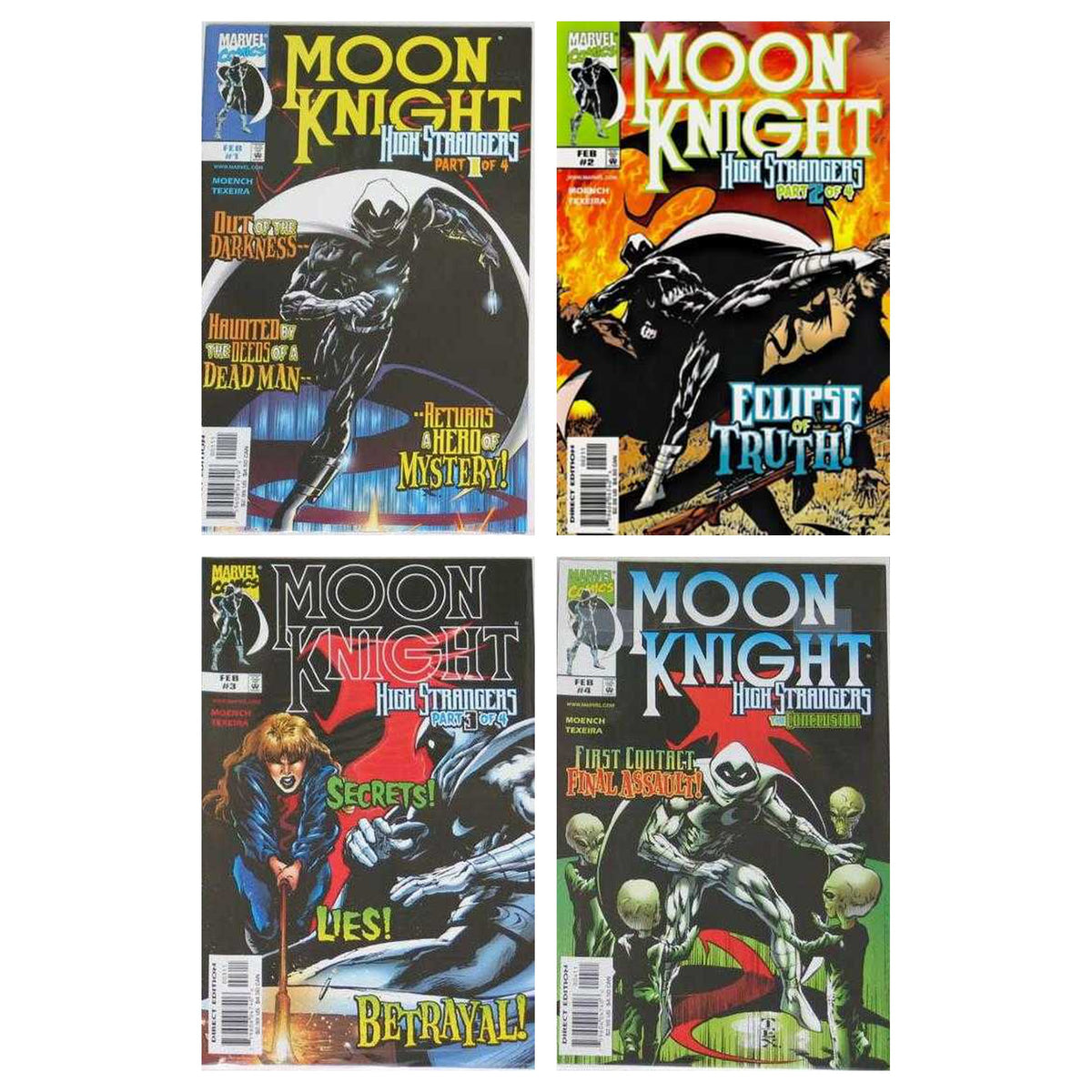 Moon Knight High Strangers (1998) 1-4
