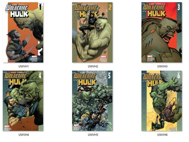Ultimate Wolverine Vs Hulk 1-6 (2005) VF/NM