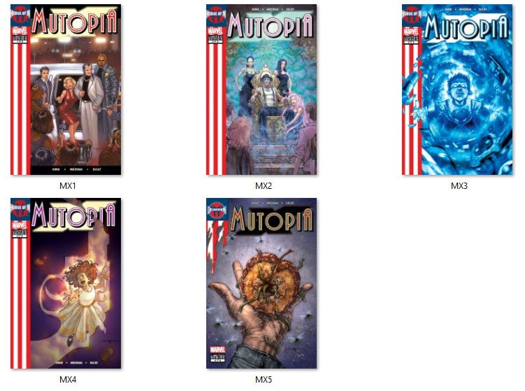 Mutopia X 1-5 (2005) VF/NM