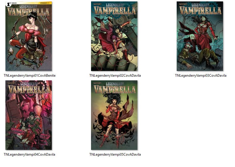 Legenderry Vampirella 1-5 (2015) NM Legenderry Vampirella 1-5 (2015) NM