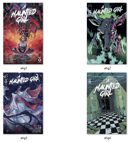 A Haunted Girl 1-4 (2023) NM Variants