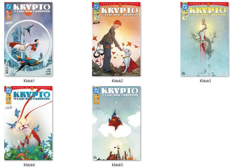 Krypto Last Dog of Krypton 1-5 (2025) NM