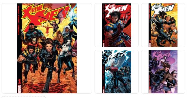 X-Treme X-Men #1-5 Complete Set