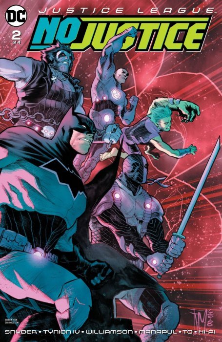 Justice League No Justice #1-4 Mini series