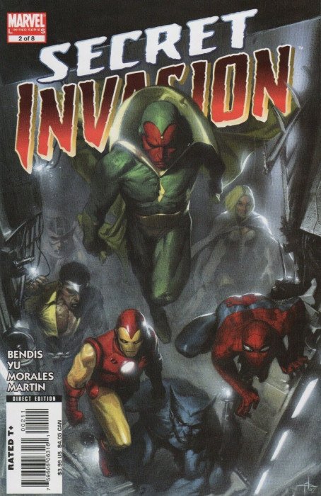 Secret Invasion #1-8 Full Set Bendis