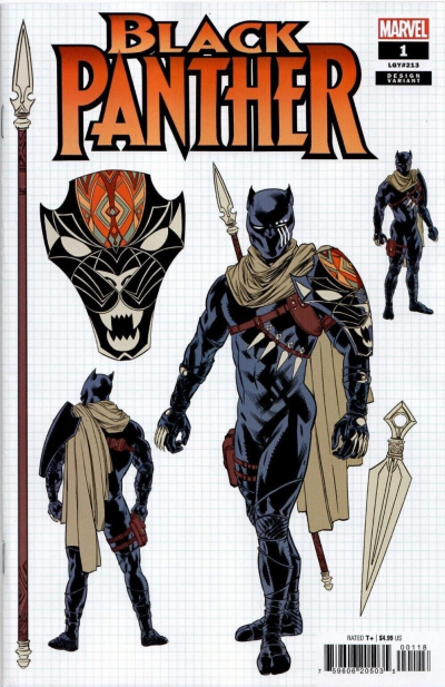 Black Panther 1 Chris Allen Design Variant