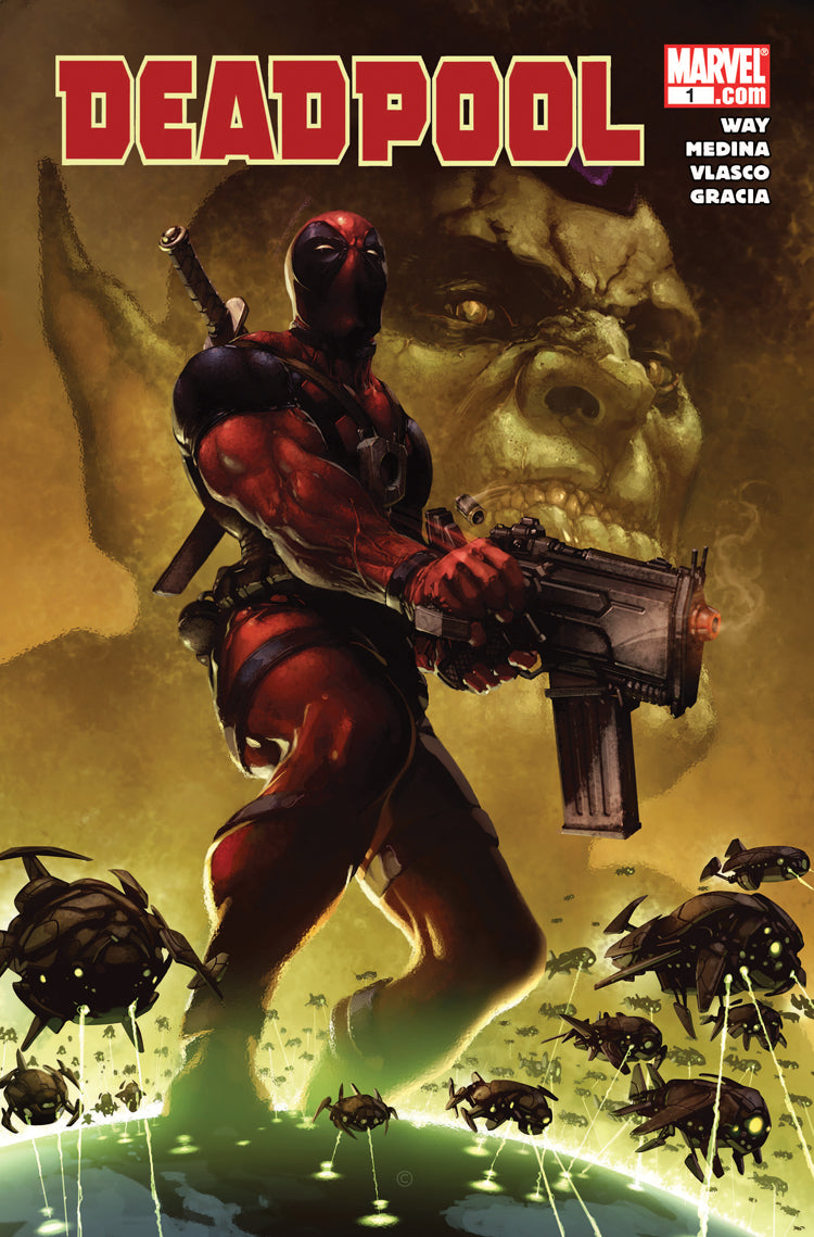 Deadpool TPB Volume 01 Secret Invasion Direct Market Edition Used/Shelf Wear