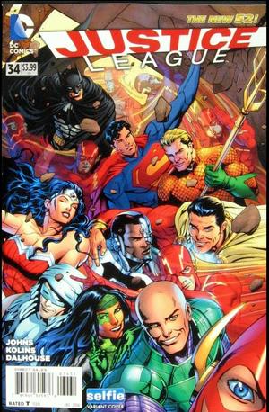 Justice League #34 Dcu Selfie Variant Edition