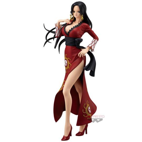 Onepiece Stampede Movie Glitter & Glamours Boa Hancock Red Dress