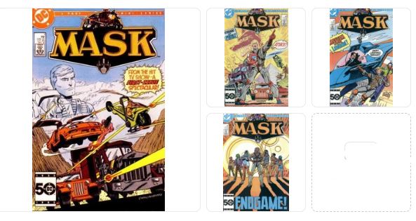 M.A.S.K. #1-4 Complete Set 1985 Mini-Series