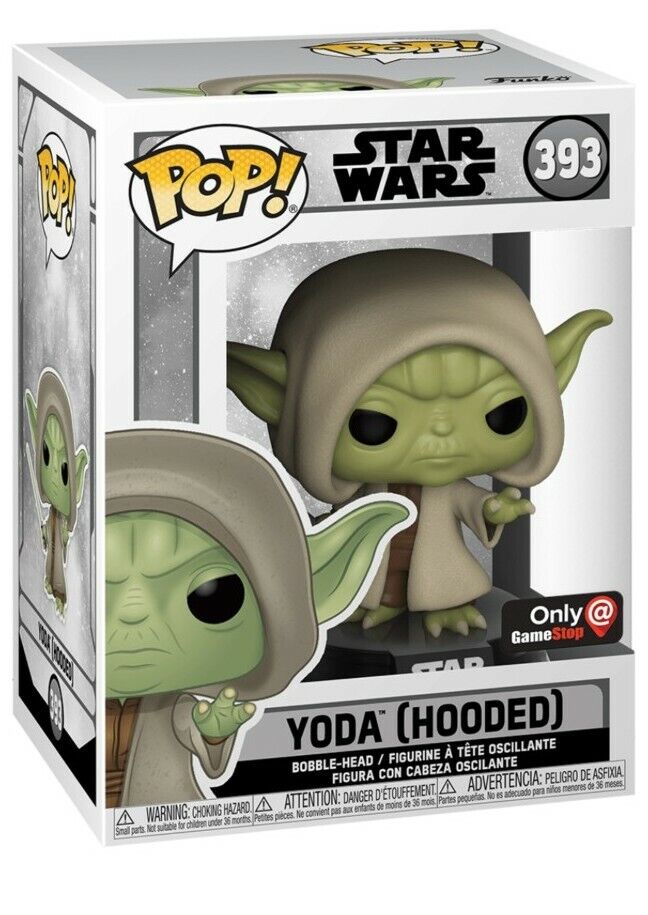 Star Wars Yoda Hooded GameStop Exclusive Funko Pop! Vinyl Figure