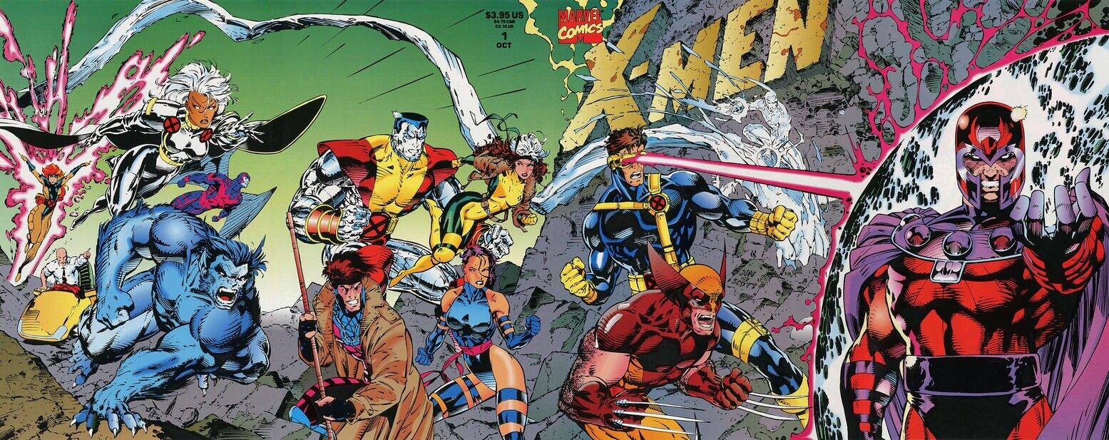 X-Men 1991 #1 Gatefold Jim Lee