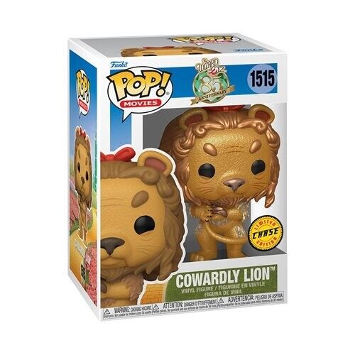 Pop Movies Wizard Of Oz Cowardly Lion Vinyl Figure CHASE