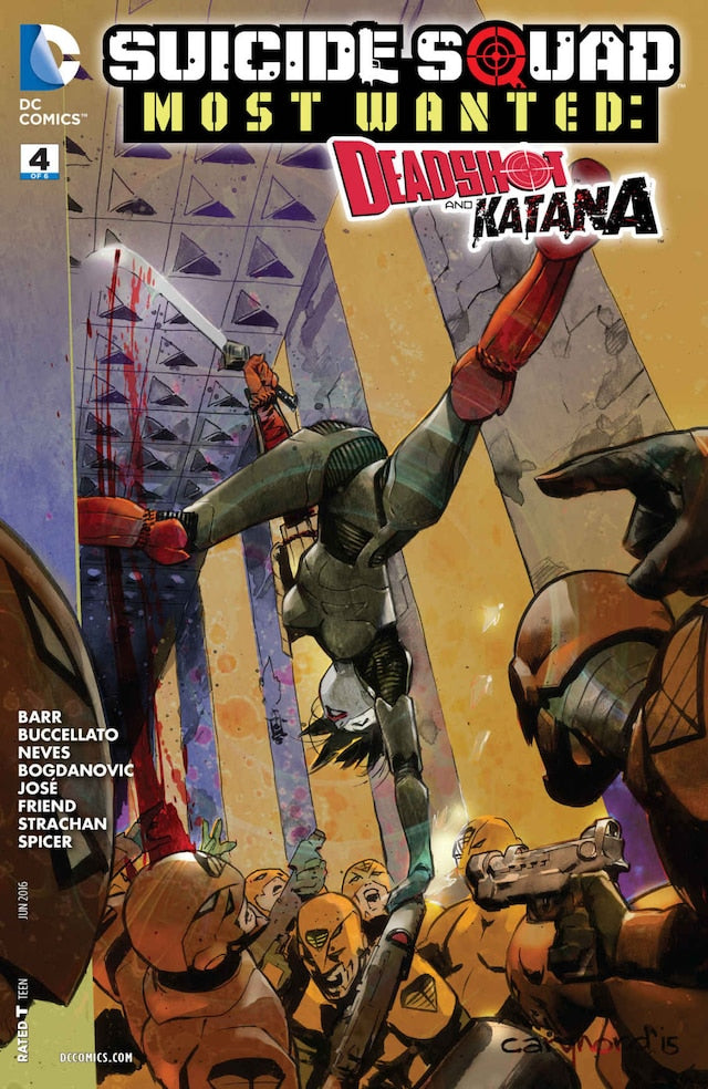 Suicide Squad Most Wanted Deadshot Katana #4 (Of 6)