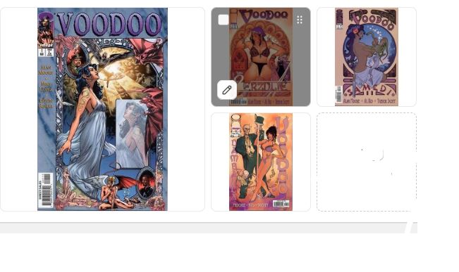 Voodoo #1-4 Adam Hughes Covers Complete Set