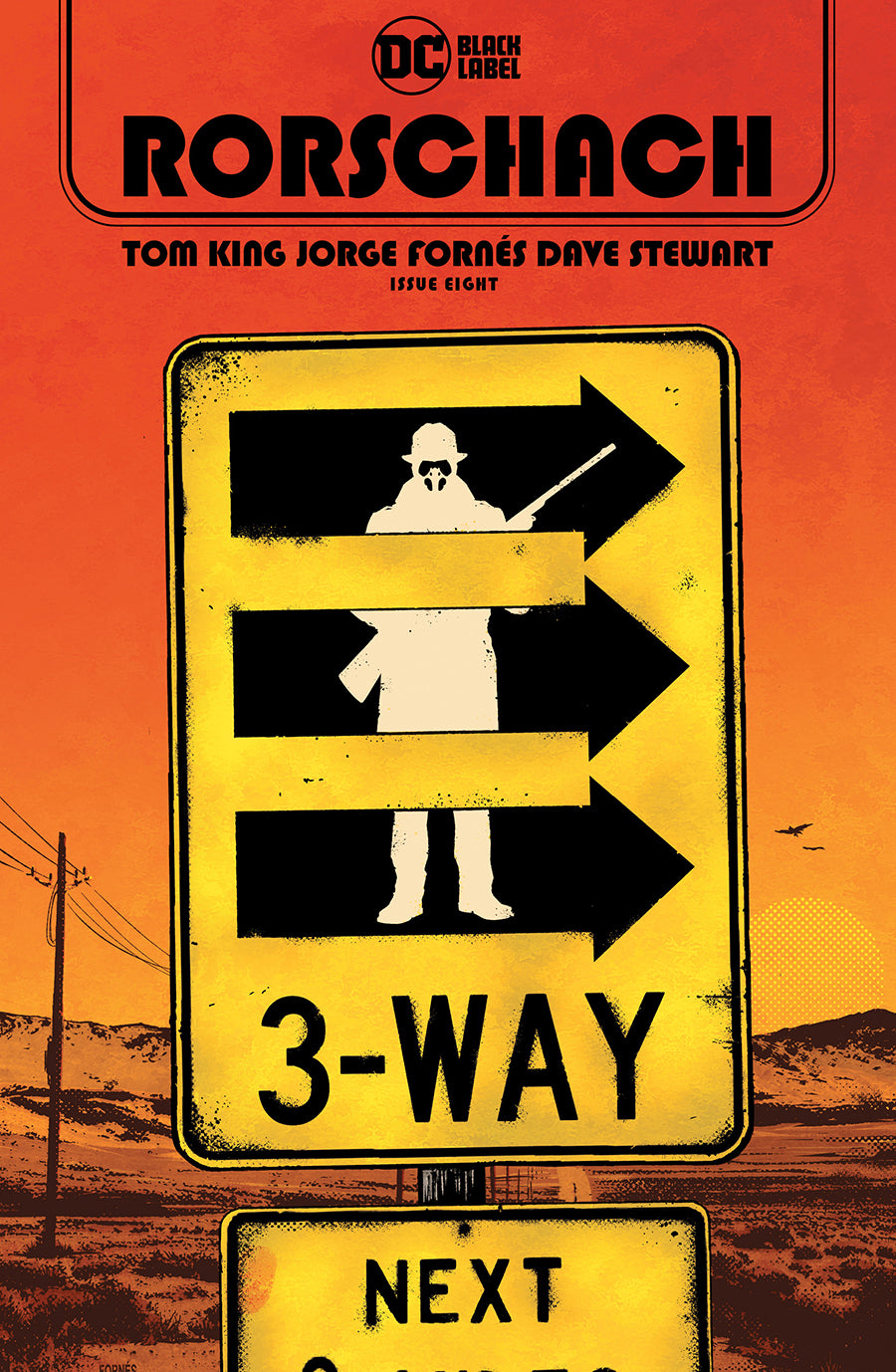 RORSCHACH #8 (OF 12) CVR A JORGE FORNES (MR)