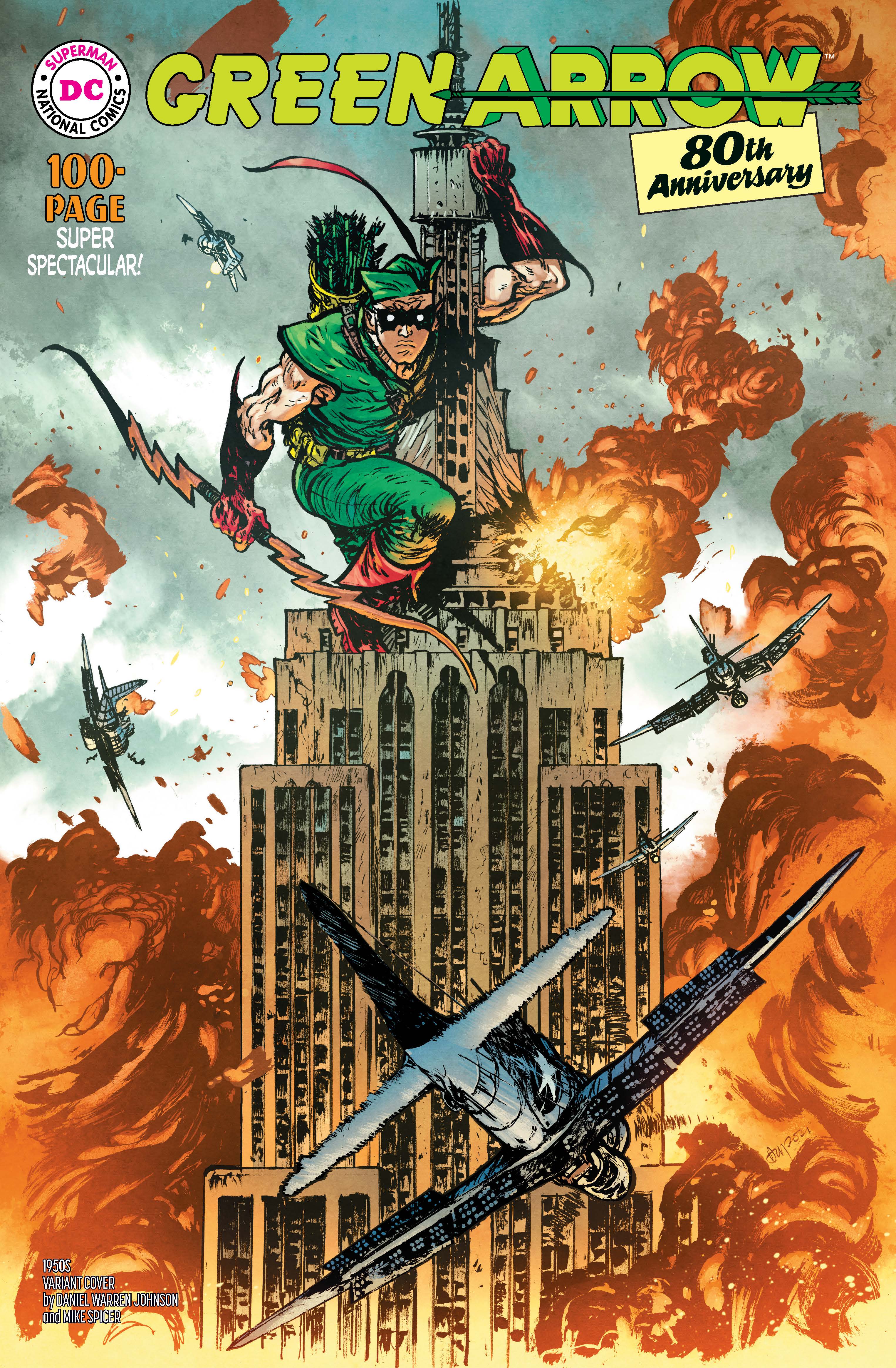 Green Arrow 80th Anniversary 100-Page Super Spectacular #1 Cover D Neal  Adams 1960s Variant