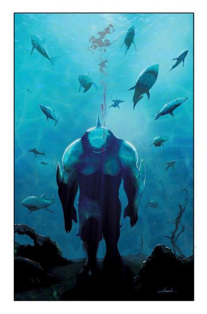 Suicide Squad King Shark #4 (Of 6) Cover B Livio Ramondelli Card Stock Variant