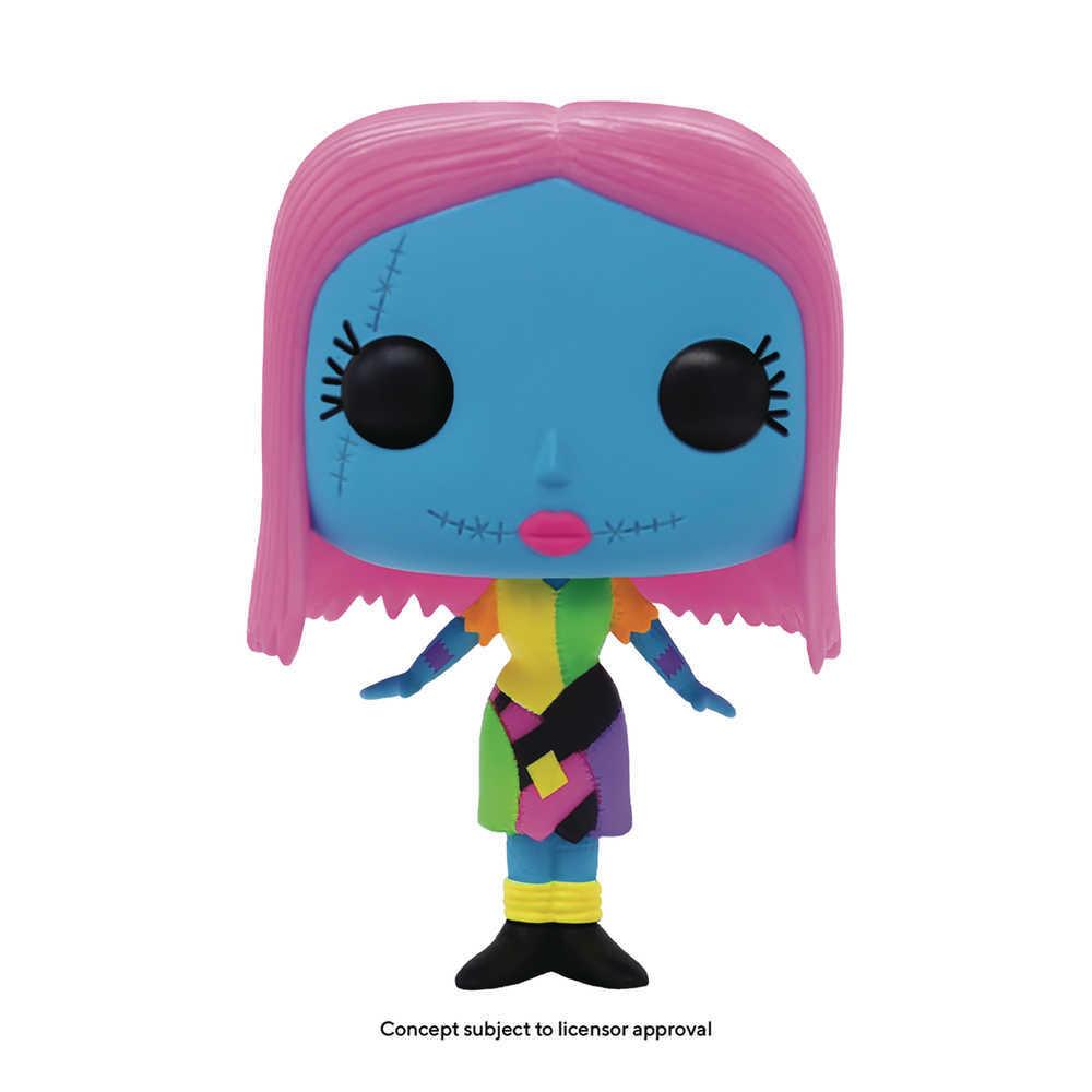 Pop Disney Nbx Blacklite Sally Vinyl Figure