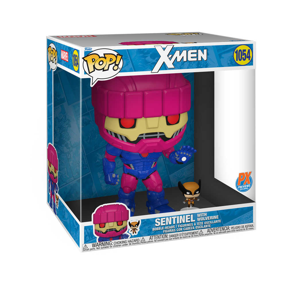 Pop Jumbo X-Men Sentinel & Wolverine