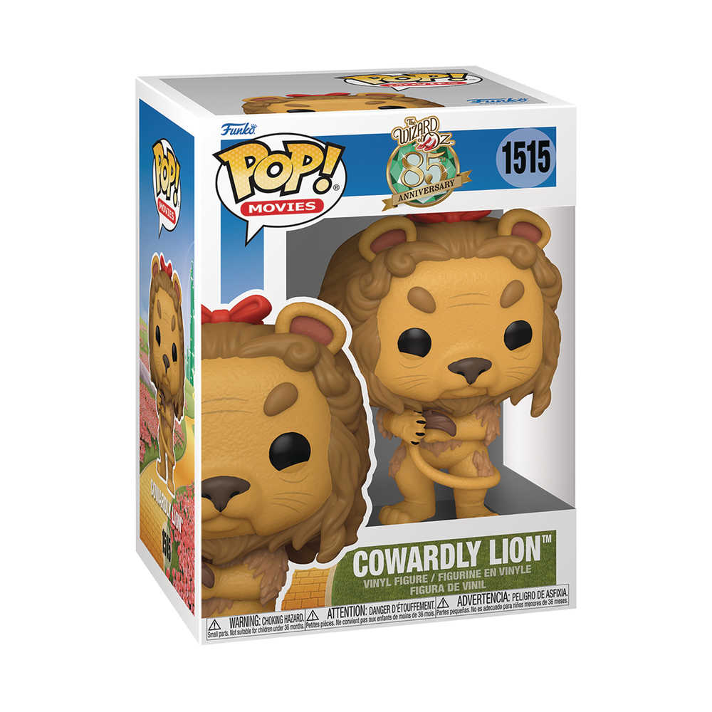 Pop Movies Wizard Of Oz Cowardly Lion Vinyl Figure