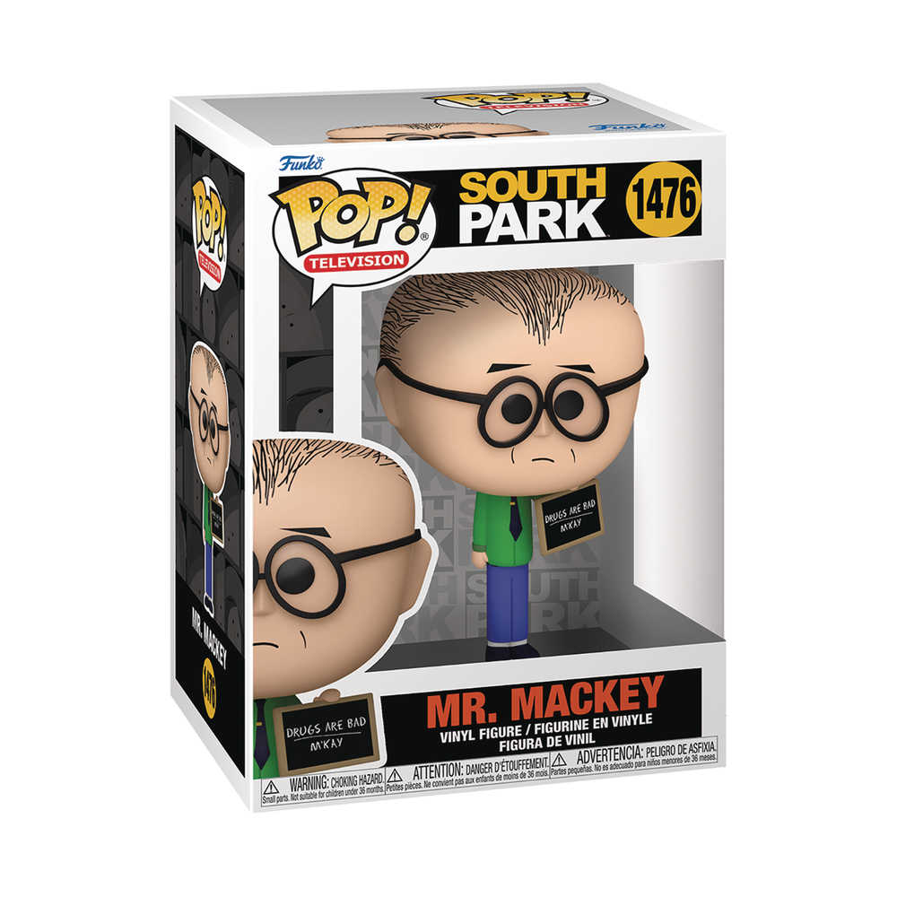Pop TV South Park Mr Mackey W/Sign Vinyl Figure