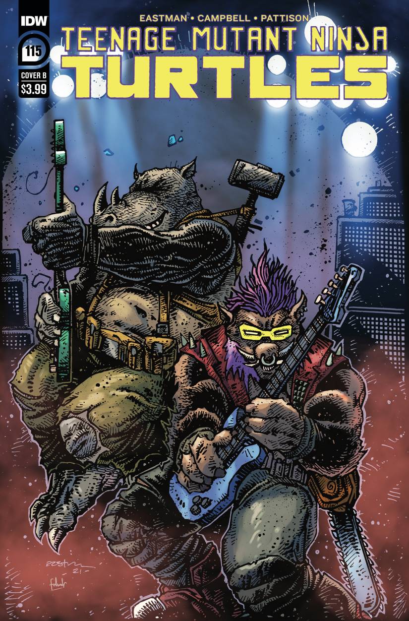 TMNT ONGOING #115 CVR B EASTMAN
