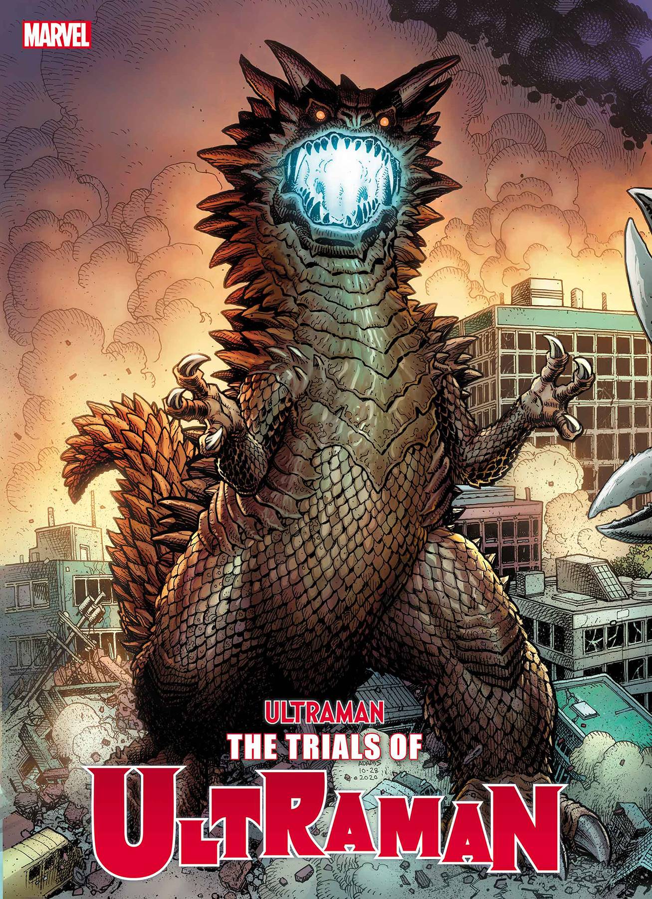TRIALS OF ULTRAMAN #1 ART ADAMS KAIJU INCENTIVE VAR