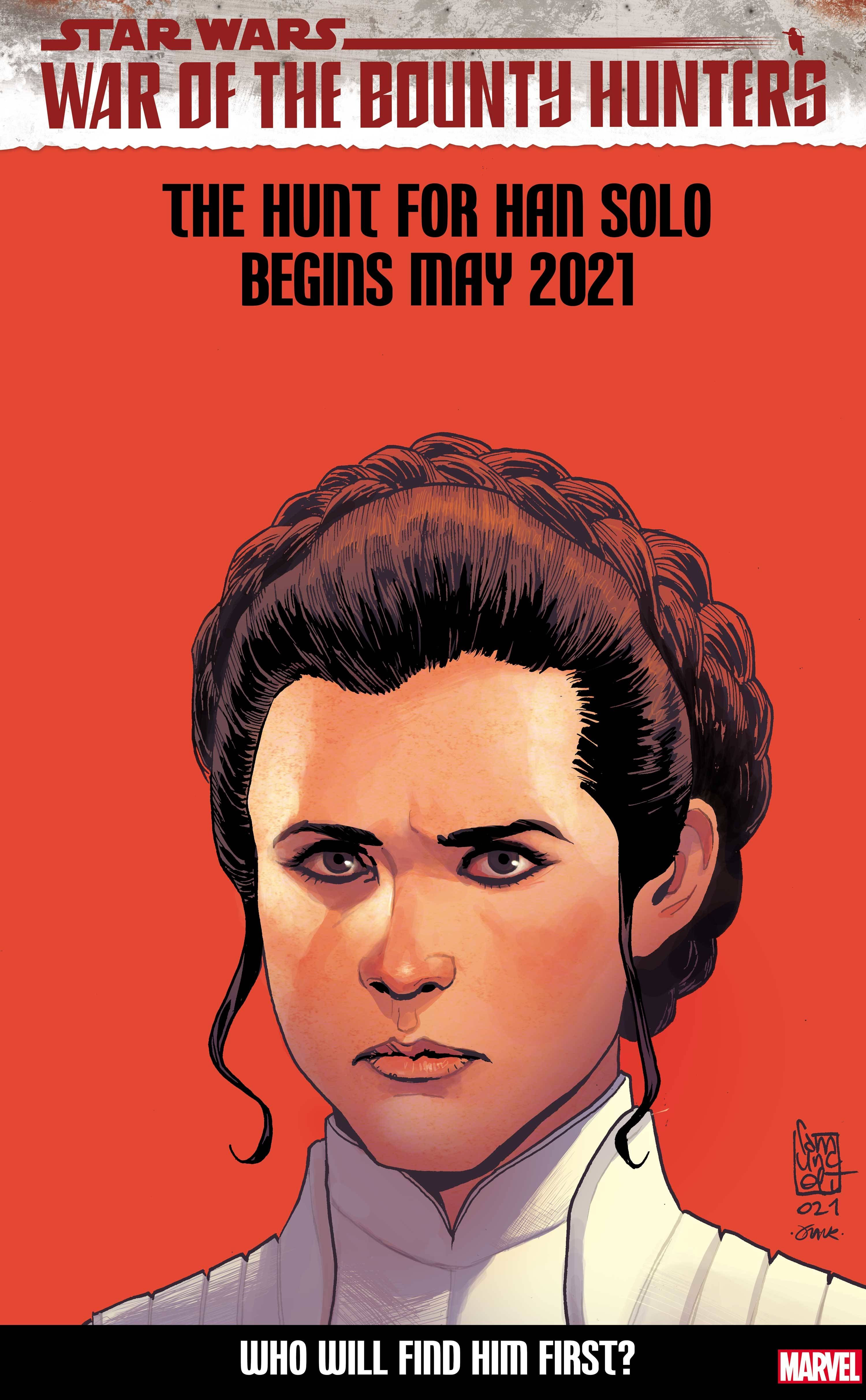 STAR WARS #15 CAMUNCOLI HEADSHOT VAR WOBH