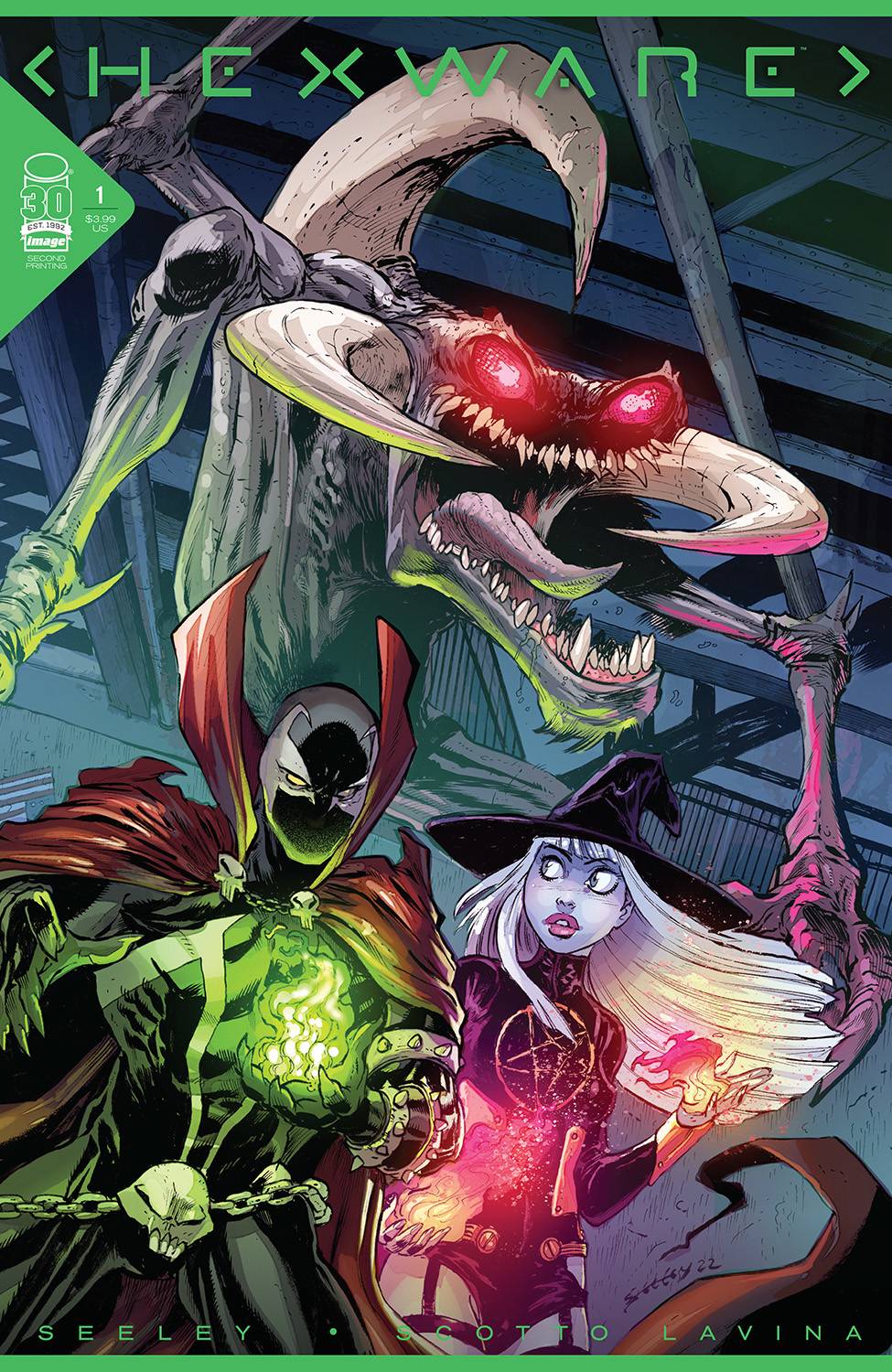 Hexware #1 (Of 6) Cover D Spawn Variant 2ND Printing (Mature)