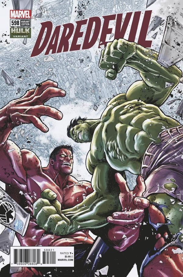Daredevil #598 Hulk Variant Leg