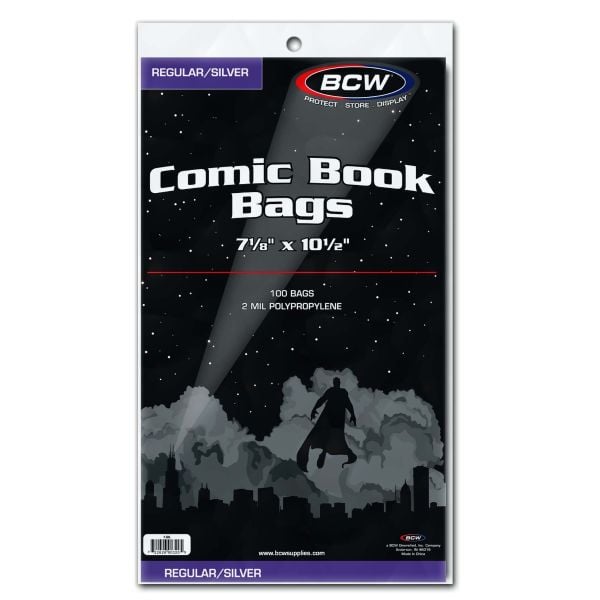 BCW Silver/Regular Comic Bags