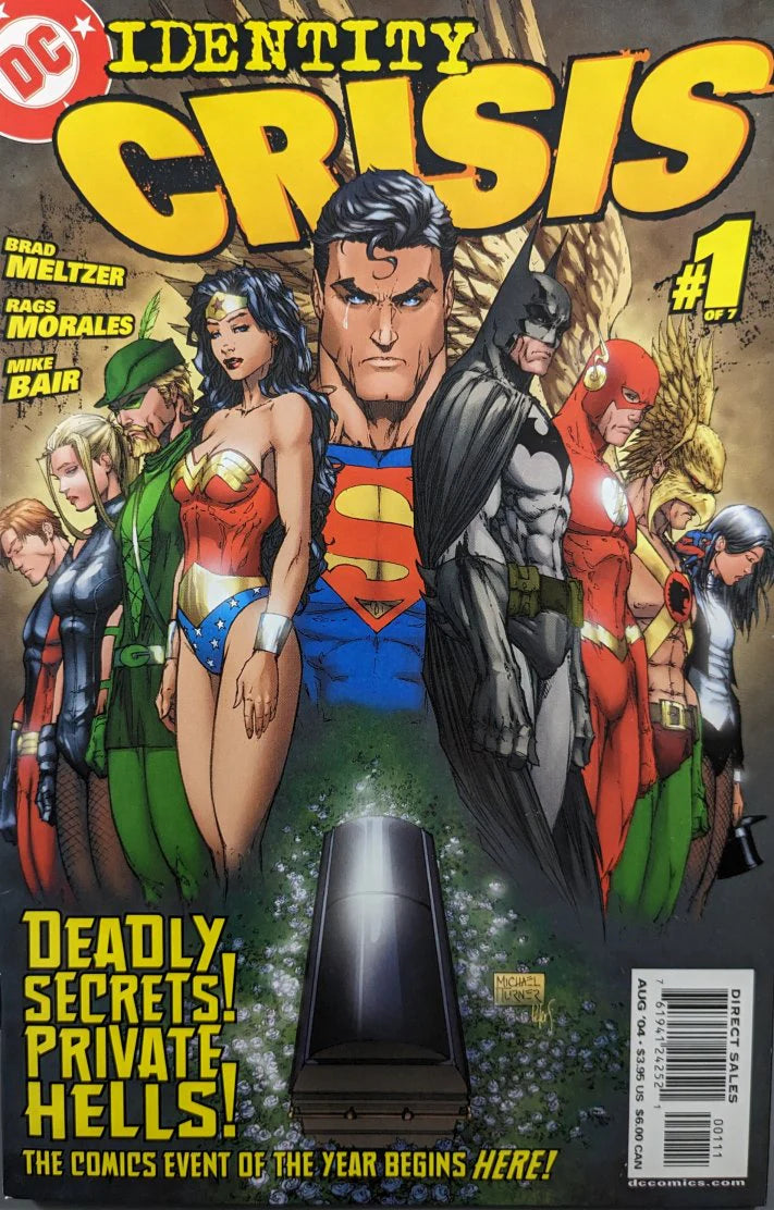 Identity Crisis 1-7 (2004) Complete Set