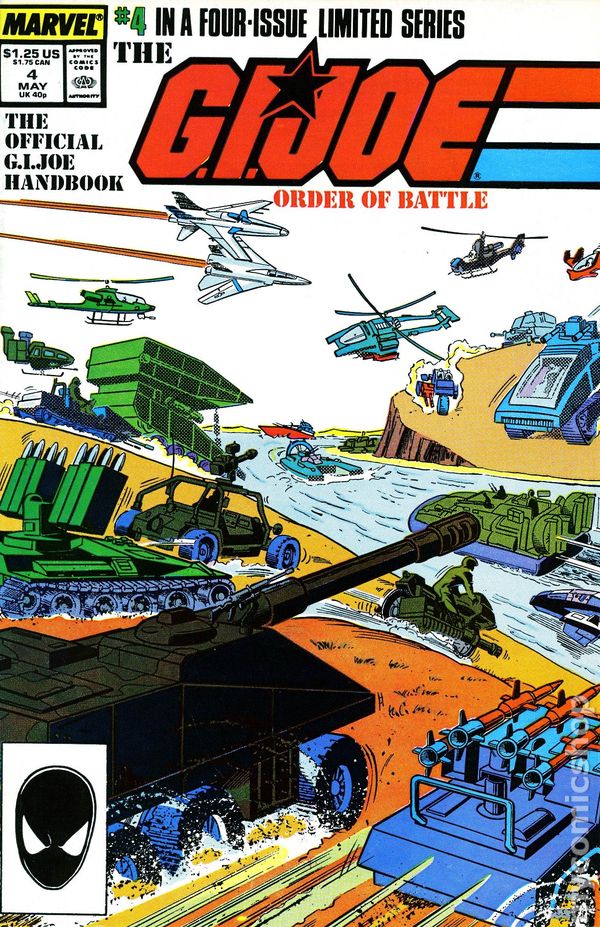 G.I. Joe Order Of Battle Complete Limited Series #1-4