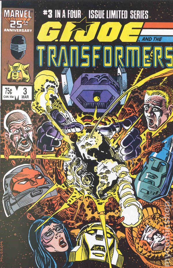 G.I. Joe and The Transformers Complete Limited Series #1-4