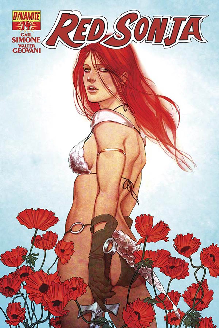 Red Sonja #14 Frison Cover