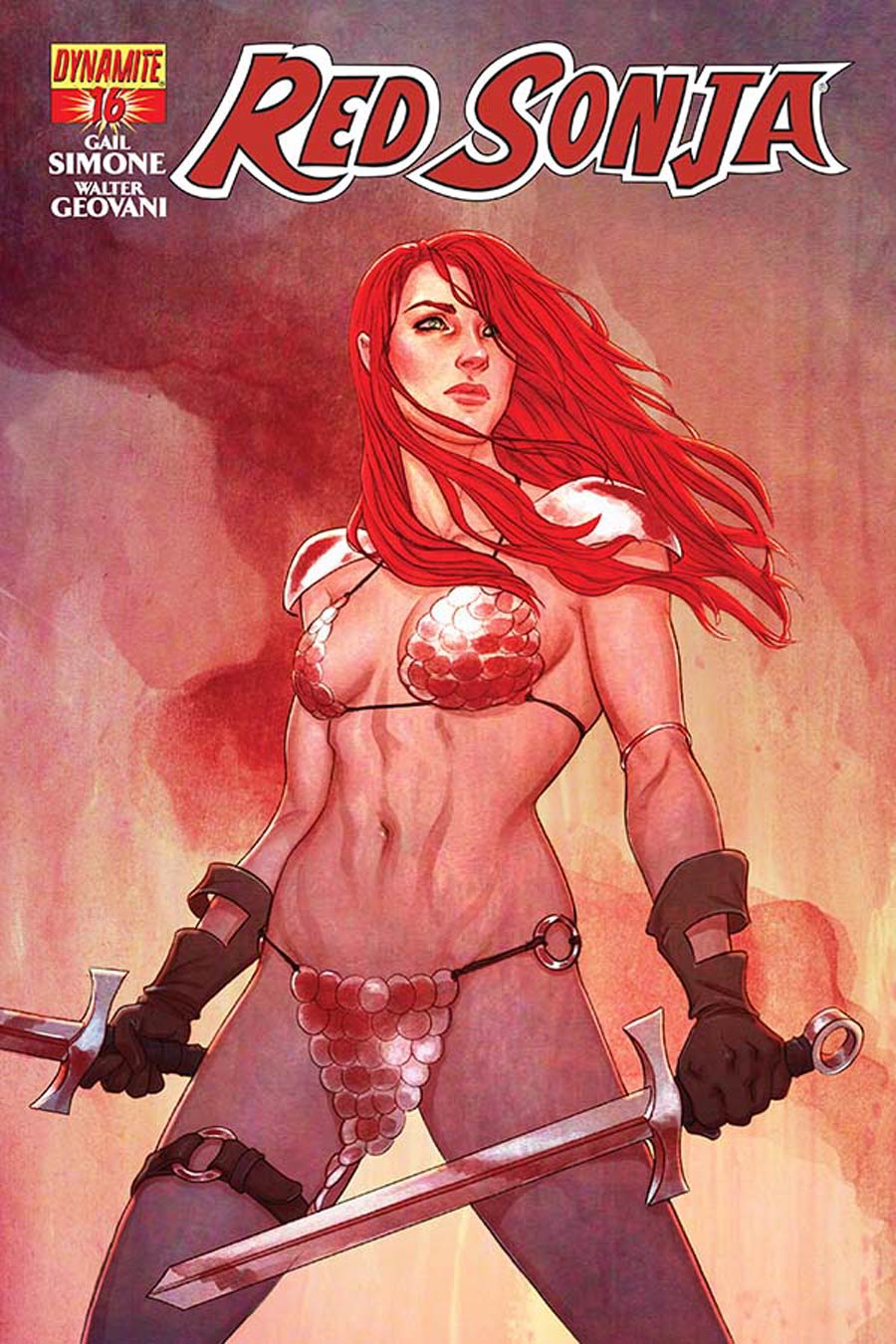 Red Sonja #16 Frison Cover