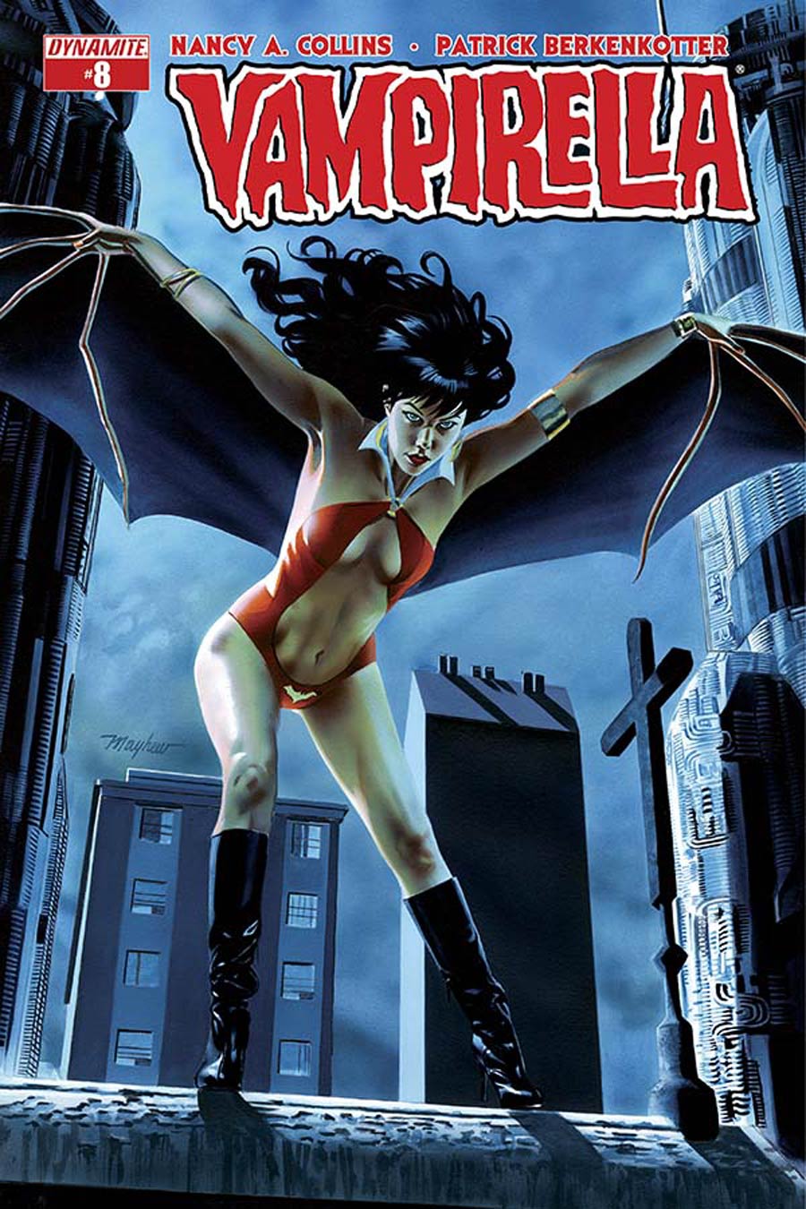 New Vampirella #8 Cover A Mayhew Main