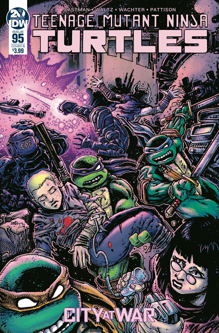 Teenage Mutant Ninja Turtles Ongoing #95 Cover B Eastman