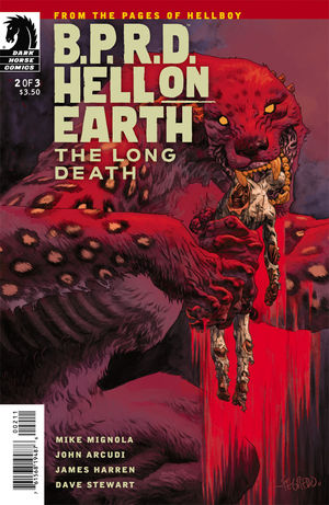 BPRD Hell On Earth Long Death #2 Fegredo Cover