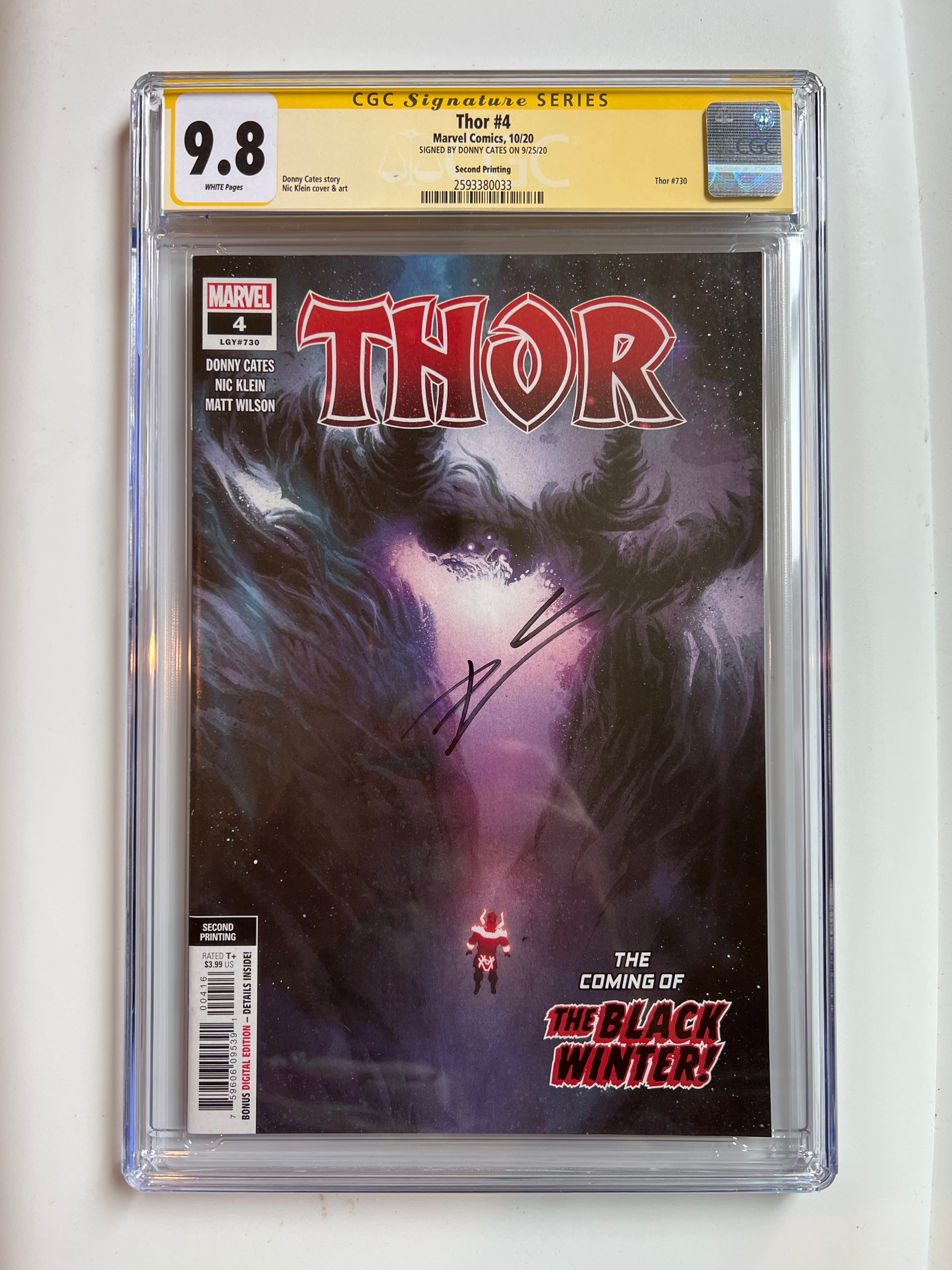 Thor #4 9.8 Second Printing | CGC 2593380033