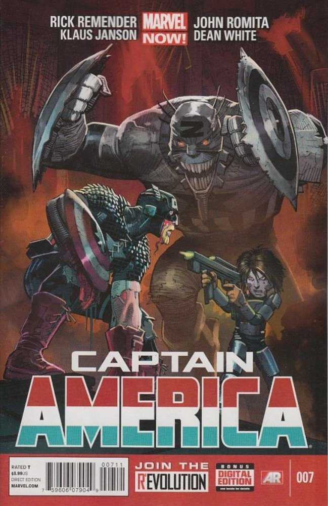 Captain America #7 Now